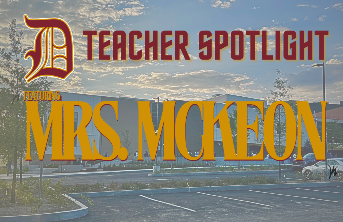 Doherty Teacher Spotlight Featuring: Mrs. McKeon! | Thumbnail done on Canva. 