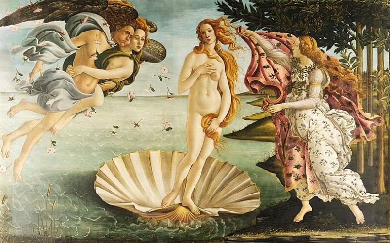 "The Birth of Venus", (1486).