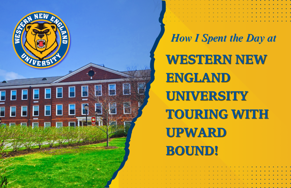 Western New England University Tour | Upward Bound! | Thumbnail done on Canva.