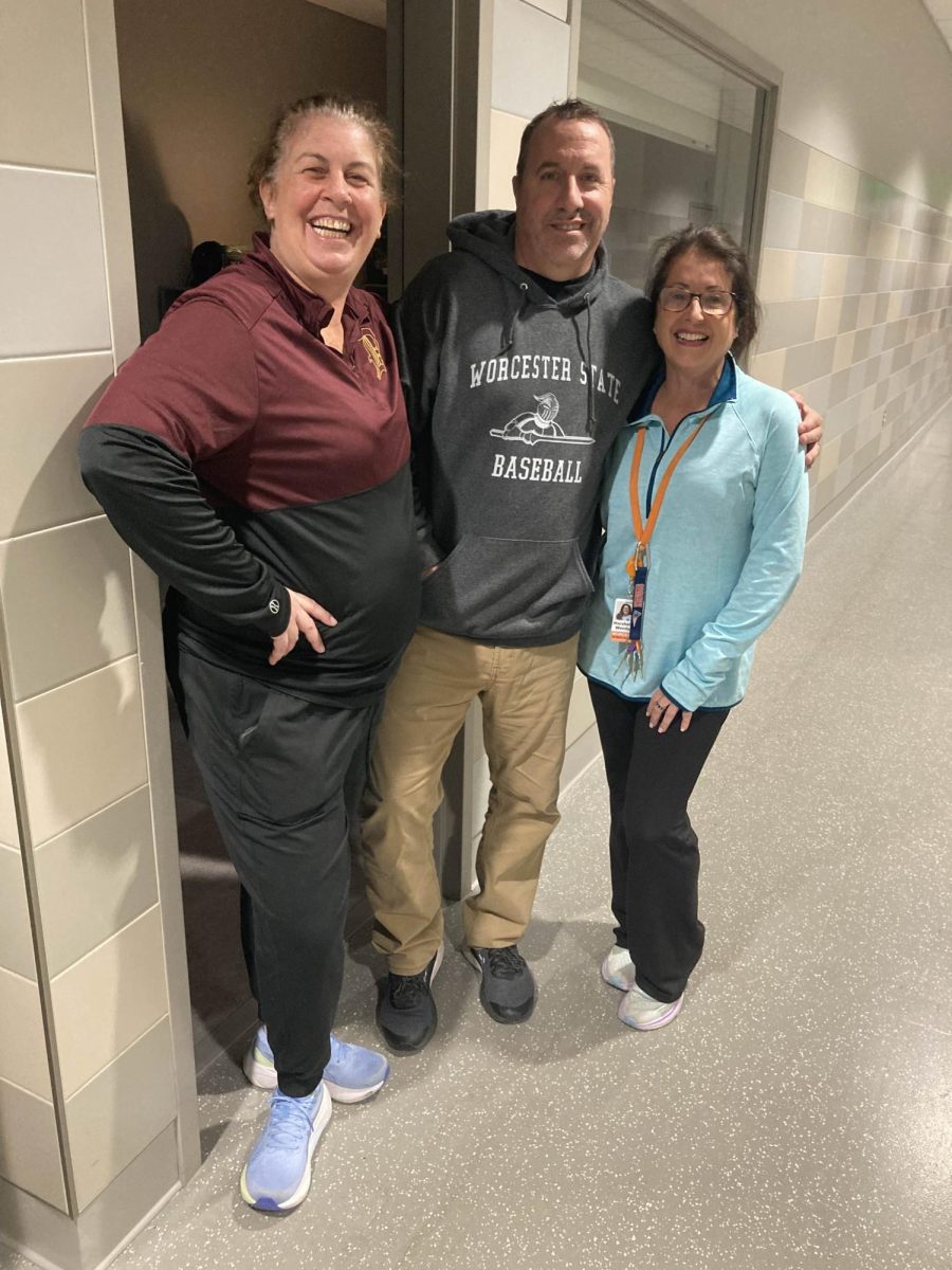 The gym teachers wanted to be here, too.