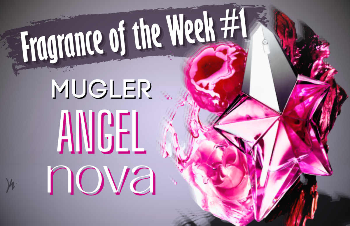 Fragrance of the Week #1 | Mugler's Angel Nova | Thumbnail created on Canva