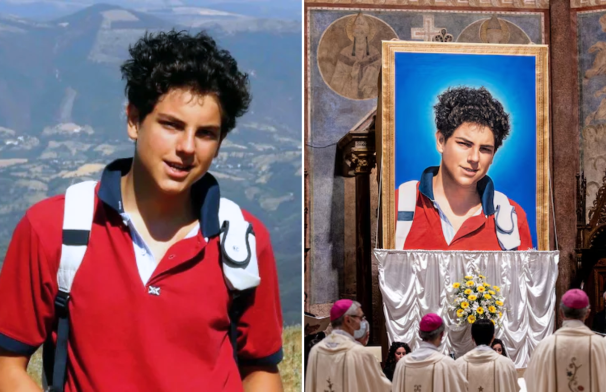 Saint Carlos Acutis | Thumbnail created on Canva | (Getty: Vatican Pool)