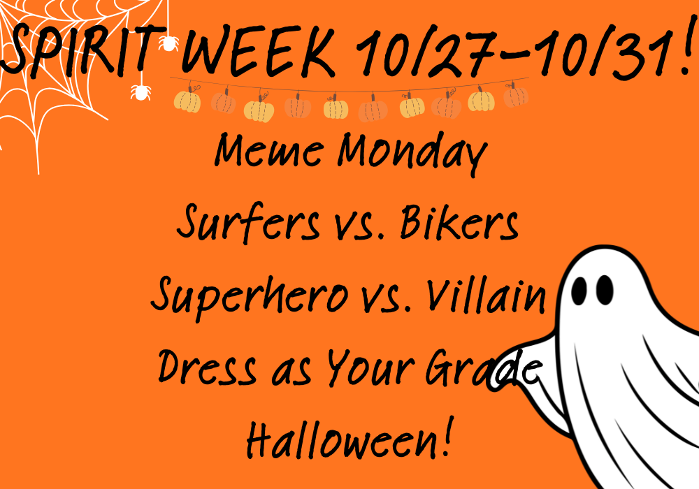 Student Council Announces Spirit Week Themes