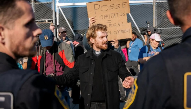 “I heard them laughing. It was deeply disturbing," Rev. David Black said.