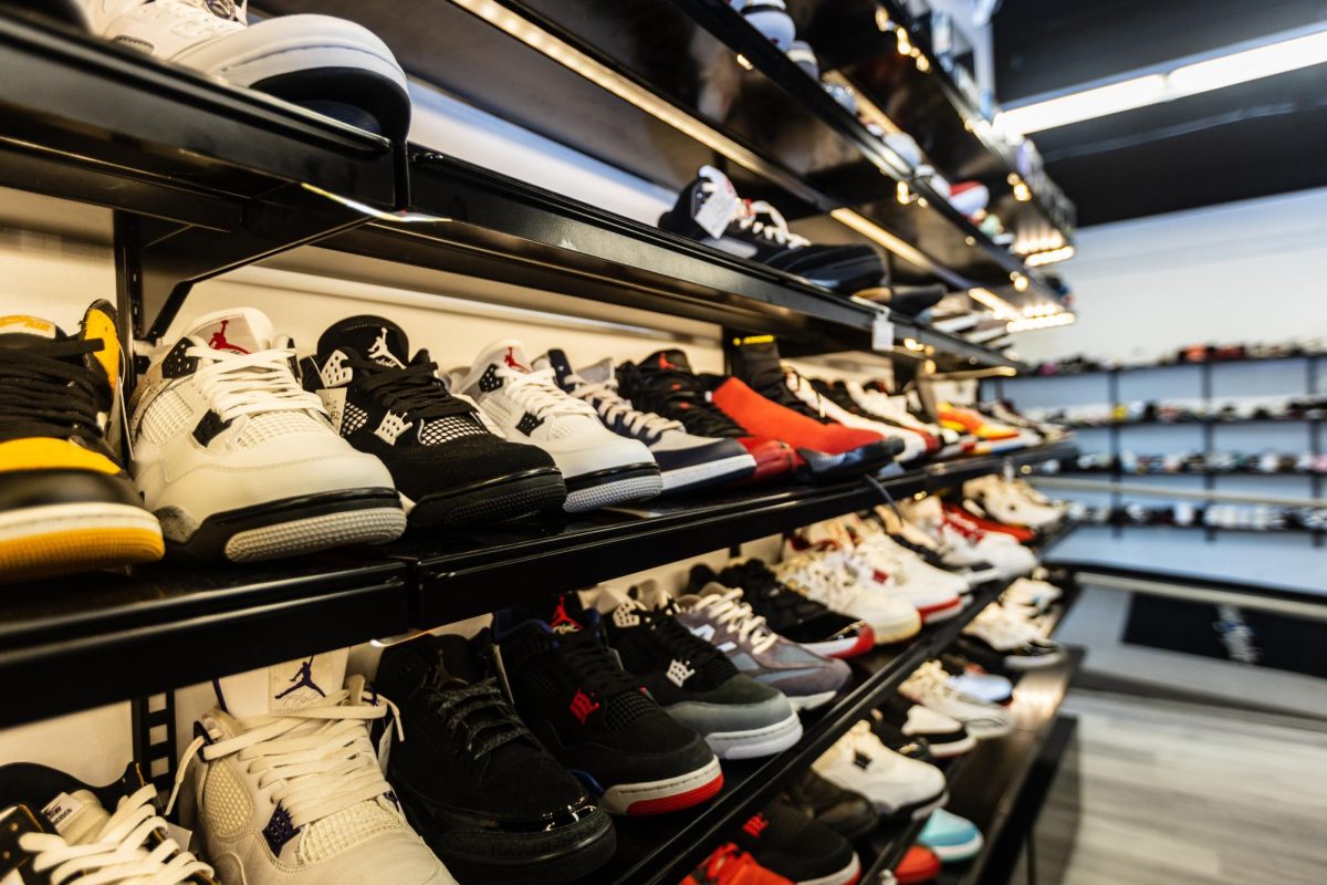 Shoes from inside Sneaker Sapphire.