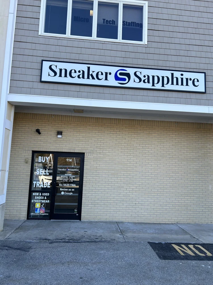 Outside of Sneaker Sapphire.