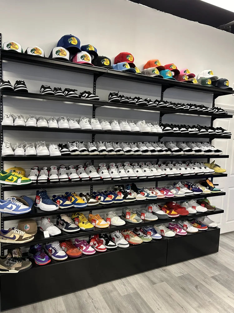 Shoes from inside Sneaker Sapphire.