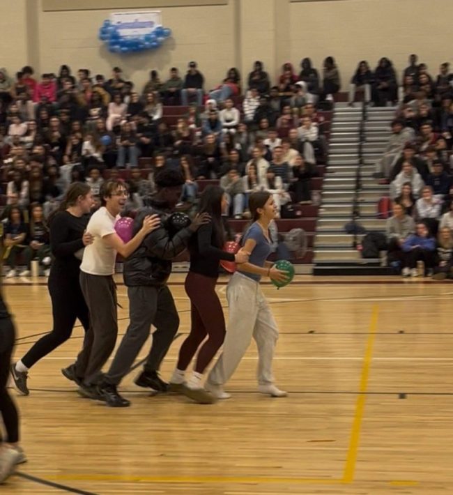 Sophomores playing Snake i.o. 