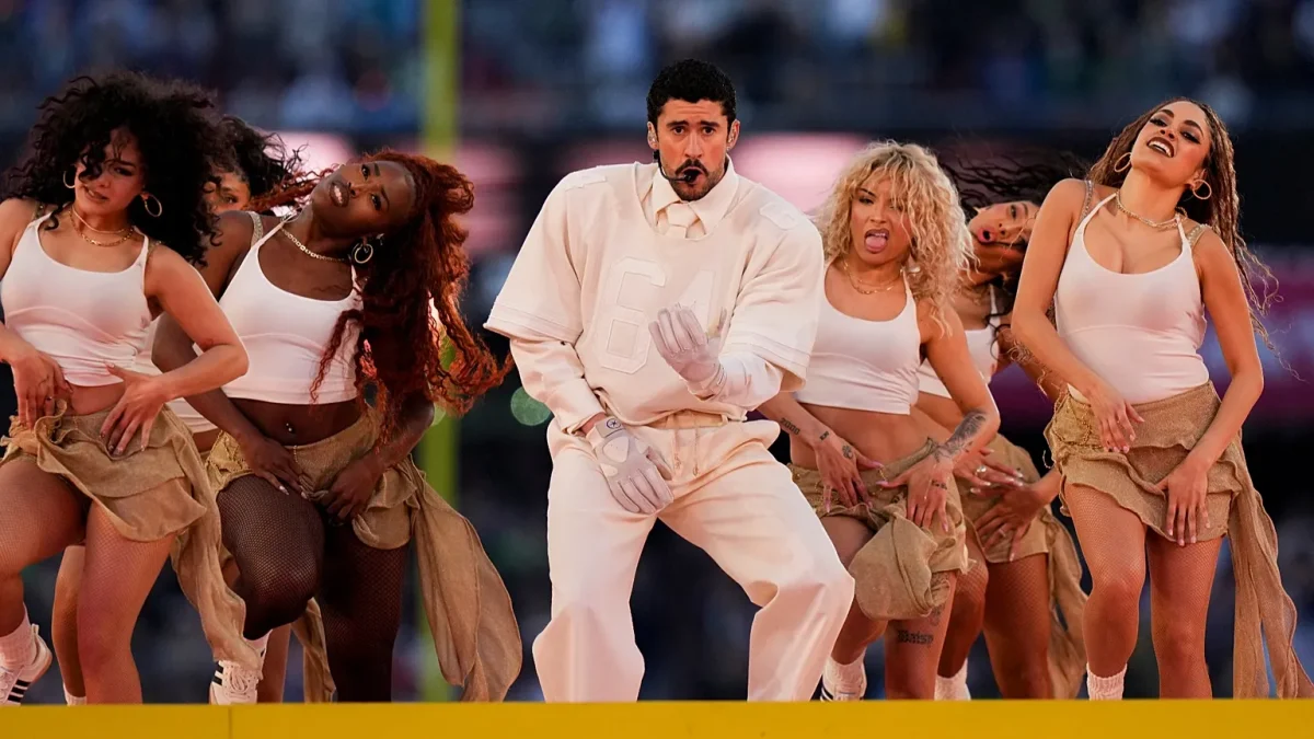 Bad Bunny headlined the 2026 60th Super Bowl halftime show on Sunday, February 8th.