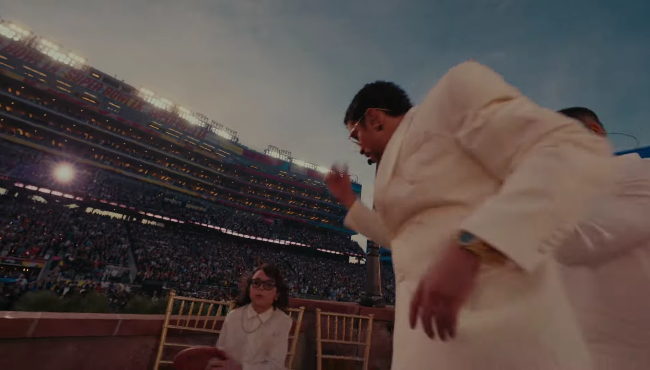 Bad Bunny headlined the 2026 60th Super Bowl halftime show on Sunday, February 8th.