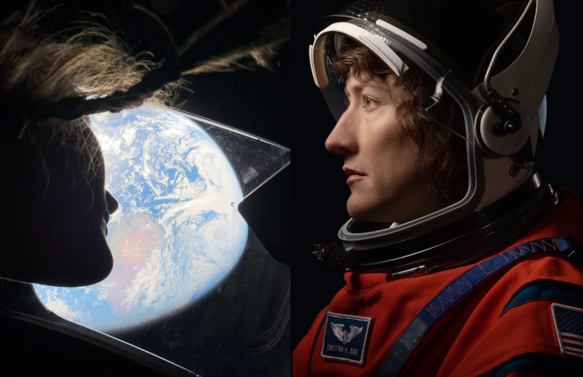 First Woman to Journey Around the Moon & Beyond Low Earth Orbit | Image credit: NASA