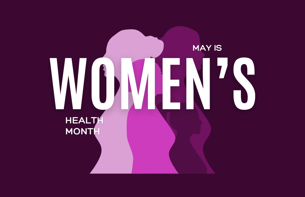 May is National Women's Health Month | Thumbnail created on Canva.
