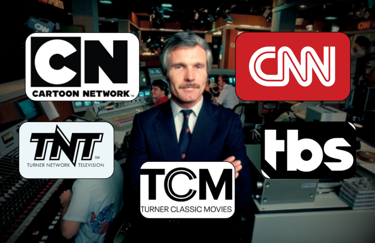 Cartoon Network & CNN Creator Ted Turner's Passing | Image Source: CNN, Logos: Cartoon Network, TNT, TCM, TBS, CNN | Thumbnail edited on Canva.